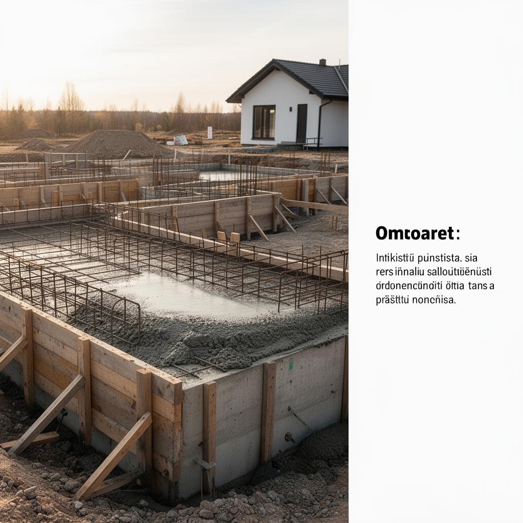 Vundamendi Ehitamine 2026 – Tüübid ja Hinnad